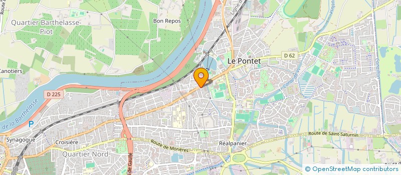 localisation de l'entreprise MR FOOD AND CO  LE PONTET