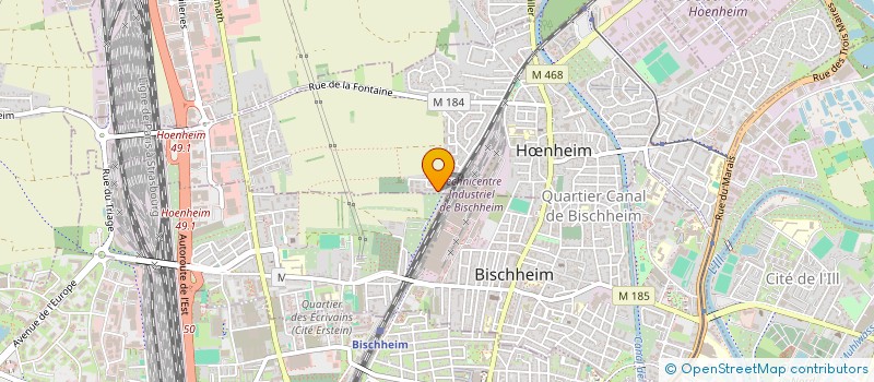 localisation de l'entreprise MR FUSION à HŒNHEIM