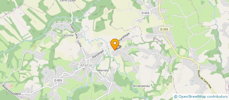 localisation de l'entreprise MR GARDERE ET MME LABRUQUERE à BIDART