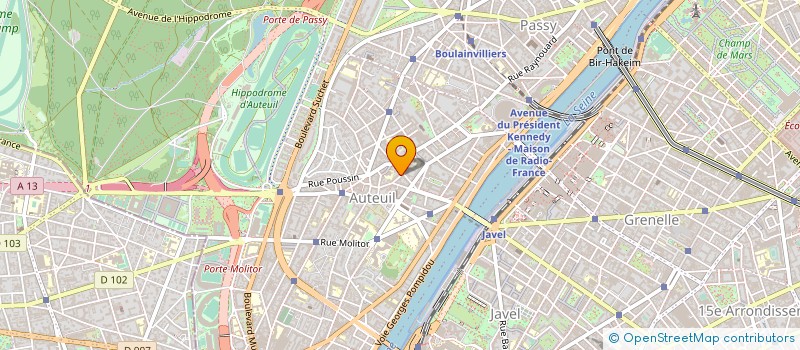 localisation de l'entreprise MR GILLET ROGER  MME GILLET HENRIETT  PARIS