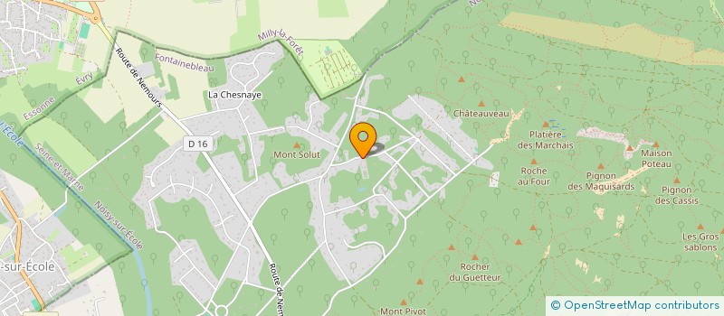 localisation de l'entreprise MR HORSES  NOISY-SUR-ECOLE