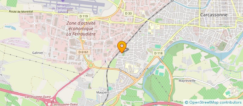 localisation de l'entreprise MR IMMO à CARCASSONNE