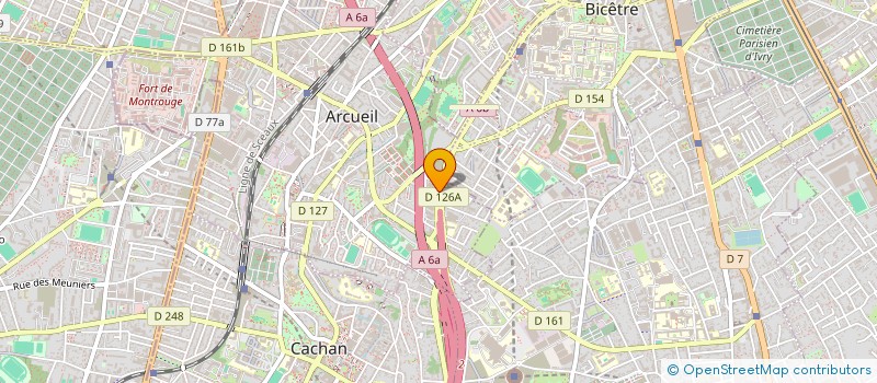 localisation de l'entreprise MR IMMOBILIER  ARCUEIL