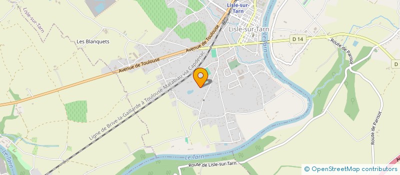 localisation de l'entreprise MR INTERIEUR à LISLE-SUR-TARN
