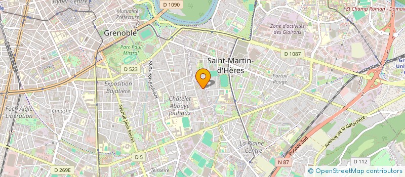 localisation de l'entreprise MR INVEST à GRENOBLE