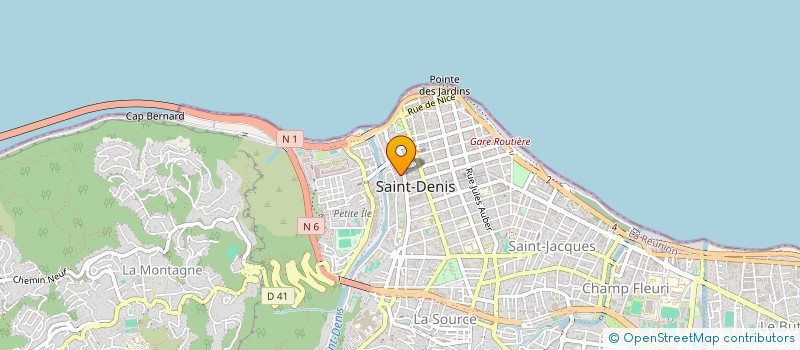 localisation de l'entreprise MR INVEST à SAINT-DENIS