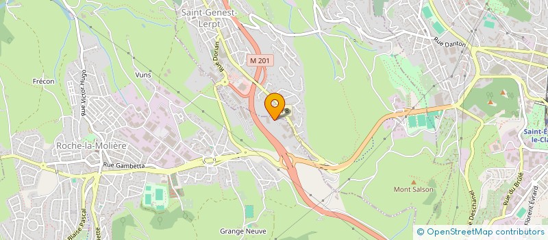 localisation de l'entreprise MR INVEST  ROCHE-LA-MOLIERE