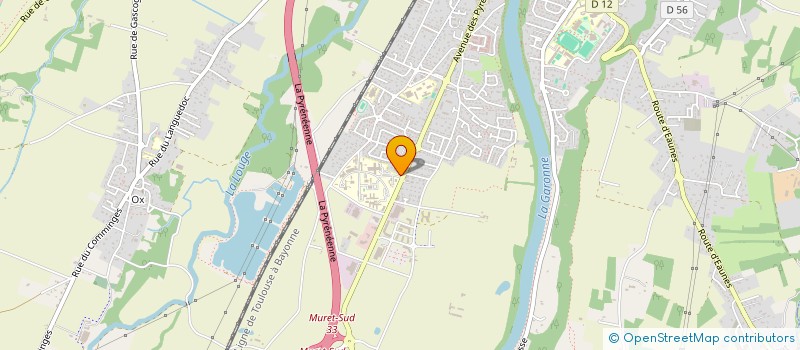 localisation de l'entreprise MR INVEST  MURET