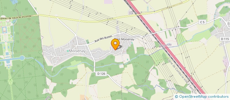 localisation de l'entreprise MR INVESTISSEMENTS  MOISENAY