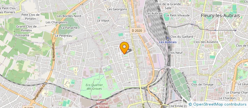 localisation de l'entreprise MR KADAEV ROUSLAN à ORLEANS