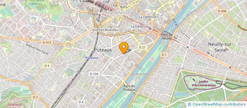 localisation de l'entreprise MR LE BARROIS ROGER  MME KERJEAN YVONNE  PUTEAUX