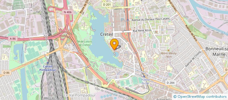 localisation de l'entreprise MR LE DR ASS PORT DE CRETEIL 13 17 RUE L  CRETEIL