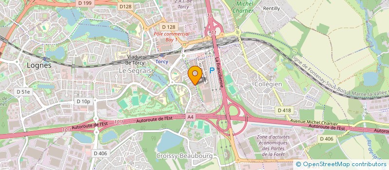 localisation de l'entreprise MR LES INVESTISSEURS  TORCY