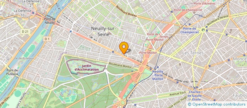 localisation de l'entreprise MR LEVAIQUE JEAN FRANCOIS MR LEVAIQUE à NEUILLY-SUR-SEINE