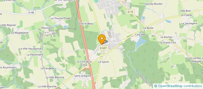 localisation de l'entreprise MR MACONNERIE à MINIAC-MORVAN