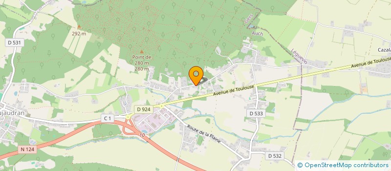 localisation de l'entreprise MR MAGNE ET MME HARITI  PUJAUDRAN