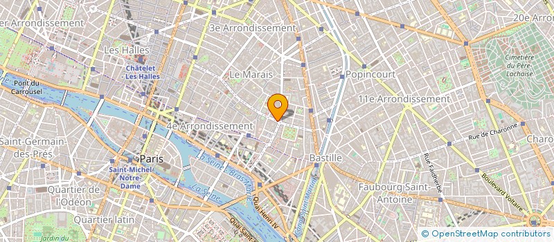 localisation de l'entreprise MR MARINGE HUBERT  MR MARINGE ROGER  PARIS