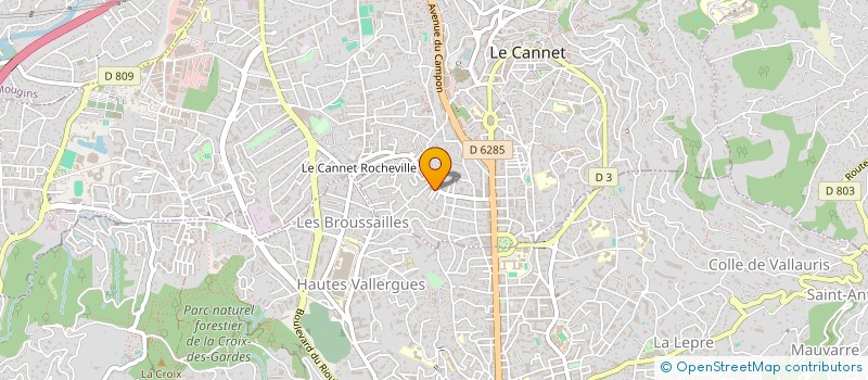 localisation de l'entreprise MR.MARKET à LE CANNET