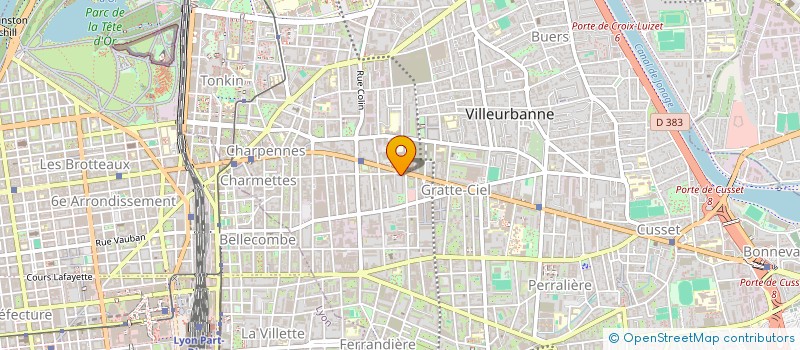 localisation de l'entreprise MR MEDICAL  VILLEURBANNE