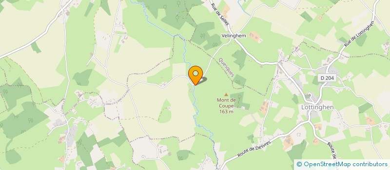 localisation de l'entreprise MR MENUISERIE CHARPENTE  LOTTINGHEN