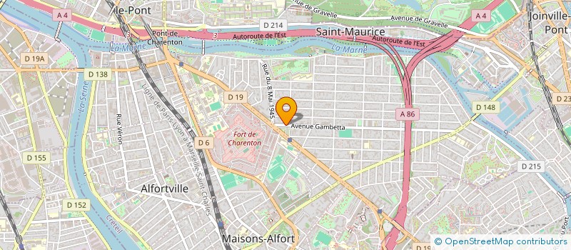 localisation de l'entreprise MR MME BENRABAH  MAISONS-ALFORT