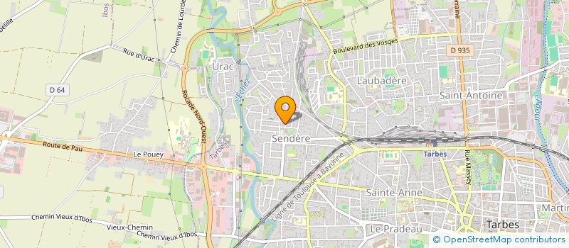 localisation de l'entreprise MR MME LEITH  TARBES