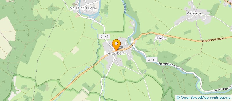 localisation de l'entreprise MR MME MATEOS  PONTAUBERT