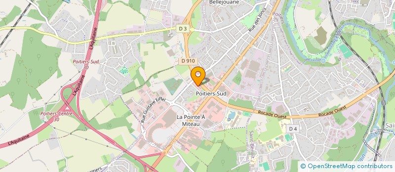 localisation de l'entreprise MR & MRS NAILS - BEAUTY ACADEMY à POITIERS