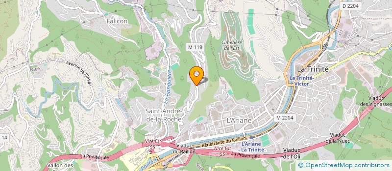 localisation de l'entreprise MR & MRS STAFF  SAINT-ANDRE-DE-LA-ROCHE