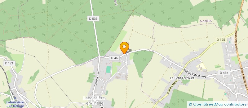 localisation de l'entreprise MR NUTRITION  LABOISSIERE-EN-THELLE