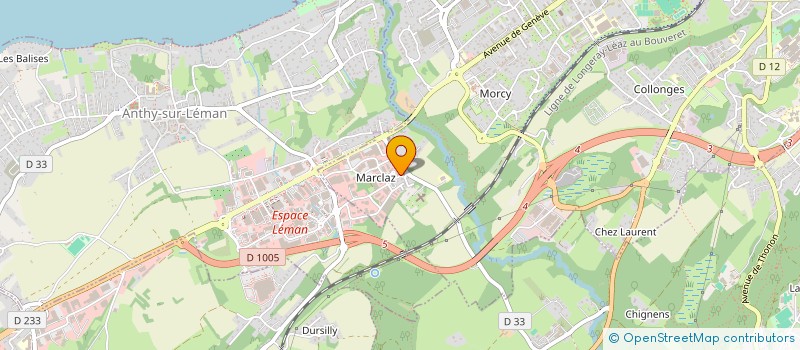 localisation de l'entreprise MR OFFICE à THONON-LES-BAINS
