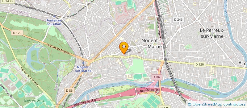 localisation de l'entreprise MR OLIVIER URBAIN à NOGENT-SUR-MARNE