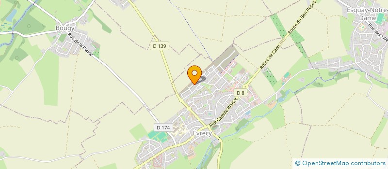 localisation de l'entreprise MR OU MME LELANDAIS SEBASTIEN ET STEPHANIE  EVRECY