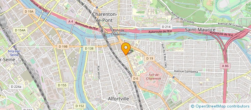 localisation de l'entreprise MR OUDOUL PIERRE  MR OUDOUL GUSTAVE  MAISONS-ALFORT