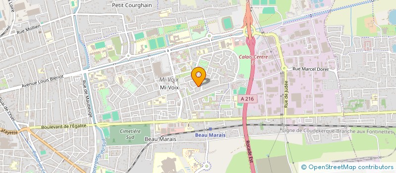 localisation de l'entreprise MR PARIONS  CALAIS