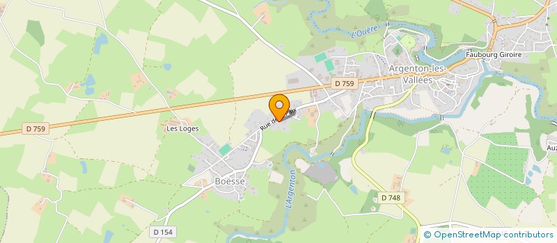 localisation de l'entreprise MR PAYSAGE  ARGENTONNAY