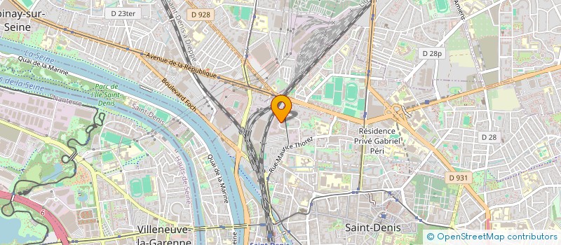 localisation de l'entreprise MR PELLICULAGE à SAINT-DENIS