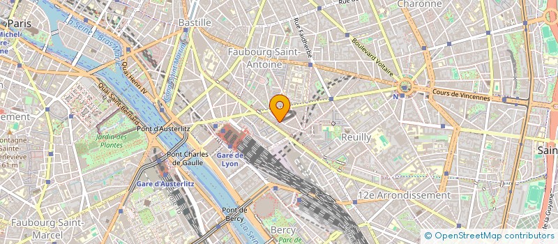 localisation de l'entreprise MR PERUCCA JOSEPH  MME BORIO MARIA  PARIS