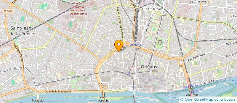 localisation de l'entreprise MR. PET GADGETS à ORLEANS