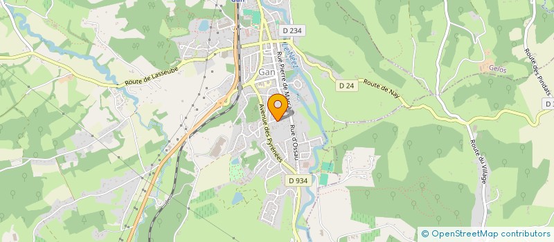 localisation de l'entreprise MR PHILIPPE DARRICAU ET MME VALERIE GONZALES  GAN