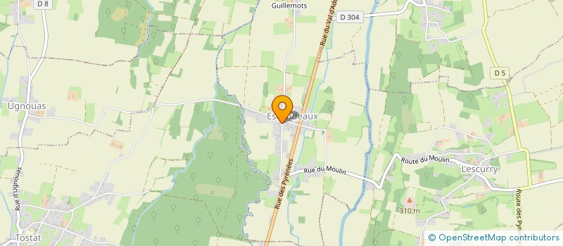 localisation de l'entreprise MR PIECES DETACHEES  ESCONDEAUX