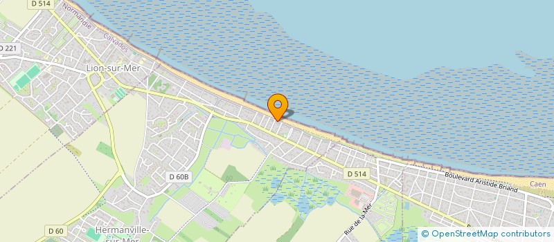 localisation de l'entreprise MR PORTIER CLAUDE  MR PORTIER ANDRE R0P  HERMANVILLE-SUR-MER