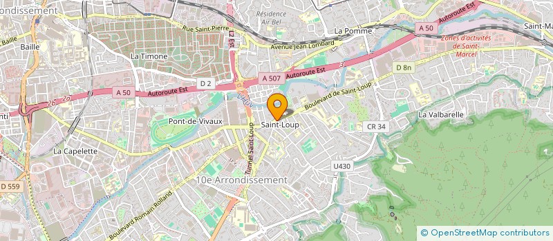localisation de l'entreprise MR POULET à MARSEILLE
