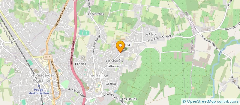 localisation de l'entreprise MR SAFETY à ROUSSILLON