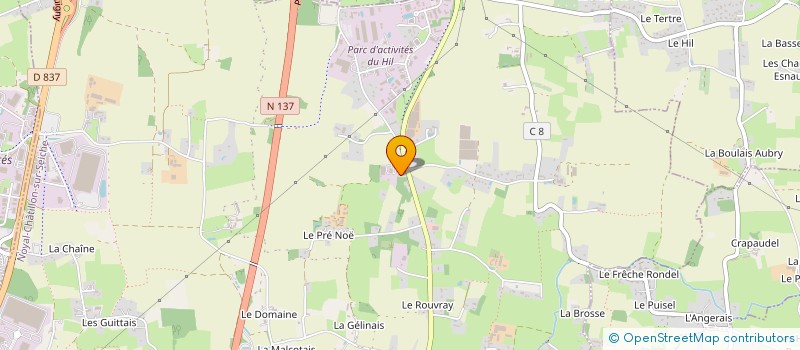 localisation de l'entreprise MR SALADE FRANCE  NOYAL-CHATILLON-SUR-SEICHE