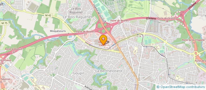 localisation de l'entreprise MR SALADE ORVAULT à ORVAULT