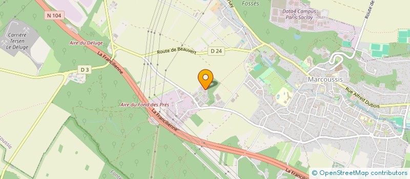 localisation de l'entreprise MR SERVICES  MARCOUSSIS