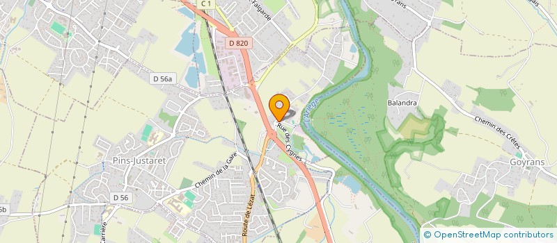 localisation de l'entreprise MR. SIX STUDIO  PINS-JUSTARET