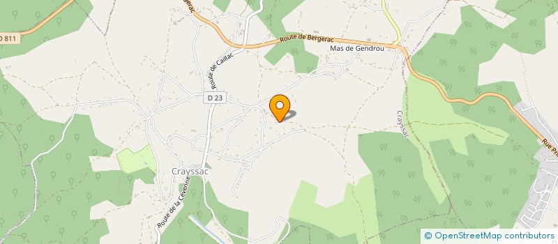 localisation de l'entreprise MR SR  CRAYSSAC