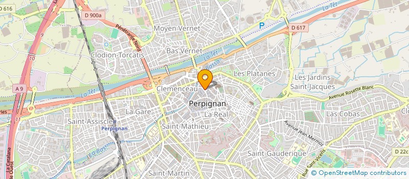 localisation de l'entreprise MR STORA ROGER SYNDIC BENEVOLE  PERPIGNAN